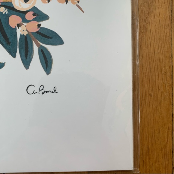 SOLD NWT Rifle Paper Co. Botanical Art Print 8x10" - Picture 2 of 4